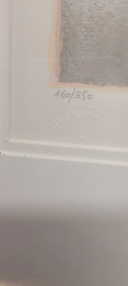 Serigrafía enmarcada Itzchak Tarkay 160/350 firmada y numerada 235/350 retrato/arte Foto 3 de 4