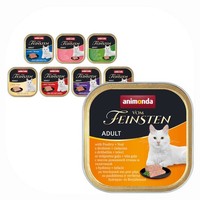 Animonda Vom Feinsten Adult 8X100G Nassfutter FüR Katzen, Geschmacksmischung