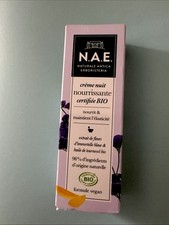 Crème nuit  bio N.A.E. le tube de 50mL formule Vegan