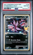 2021 POKEMON SWSH CELEBRATIONS COLLECTION PROMO #138 HYDREIGON C-HOLO PSA 10