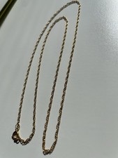 14k Yellow gold-filled Rope necklace/chain