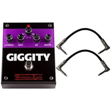 Voodoo Lab Giggity Overdrive Pedal w/ 2 Cables