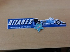 Gitanes Formel 1-Vintage Aufkleber/Sticker,Grand Prix-Formel 1 France,rar,M-35