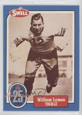 1988 Swell Football Greats Hall of Fame Link Lyman William Lyman #73 HOF 0a3