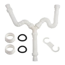 Convenient Installation Adjustable Dual Sink Drain System Available Now