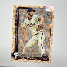 2025 Topps Sun #582 Michael Mercado RC