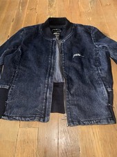 vintage FUBU denim bomber jacket Large Kids
