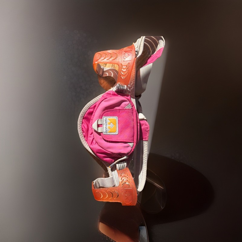 Nathan Running Hydration Belt Adjustable Size Pink with Bottle Holders