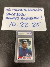 1982 Topps MLB Reggie Jackson #300 (New York Yankees) WCG Gem Mint 10 FREESHIP