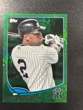 2013 Topps Derek Jeter #2 Emerald Foil