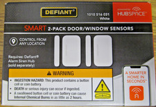 NEW DEFIANT SMART 2 PACK DOOR WINDOW SENSORS ...