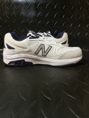 New Balance 857 MX857WN3 White Navy Walking Shoes Men s Size 13 Extra Wide 4E