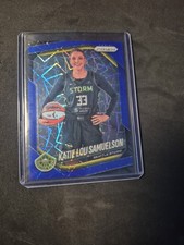 2025 Panini WNBA Prizm - Katie Lou Samuelson Blue Velocity #82 Seattle Storm