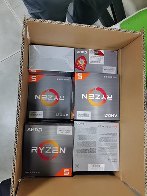 AMD Ryzen 5 5500X3D 6-core 12-thread TOP105W AM4 CPU（New and unopened）