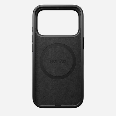 Nomad Modern Leather Case iPhone 17 Pro Black