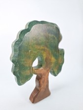 🌳Holzbaum Holz Baum Figur ca. 16 cm vintage Waldorf Stil Märchen Bauernhof Wald