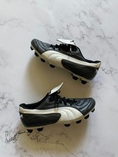 OG Puma King Exec FG US 8 rare leather soccer football Maradona Duties Paid (USA
