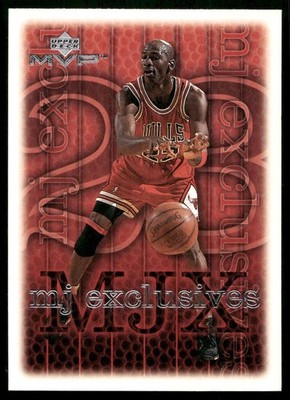 Michael Jordan - 1999-00 Upper Deck MVP Basketball - MJ Exclusives #201