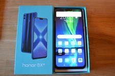 Honor 8X - 64 GB - schwarz- Display gesprunge...
