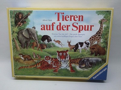 RAVENSBURGER - TIEREN AUF DER SPUR - WELCHES TIER BIN ICH - MIT INFORMATIONSHEFT