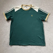 Dandy Del Mar T-Shirt Mens XL Green The Nassau Tee Albero Embroidered