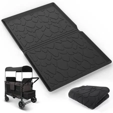 Silicone Mat for Wonderfold Wagon W4,Luxe Accessories for Wonderfold Stroller...