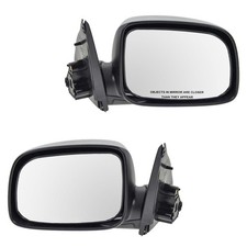TRQ Manual Side Mirrors Set for 04-12 Chevy Colorado, GMC Canyon  06-08 Isuzu