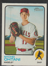 2022 Topps Heritage Shohei Ohtani Throwback Uniform #150 card