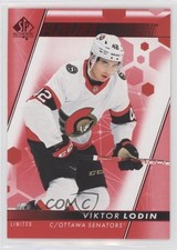 2022-23 SP Authentic Future Watch Limited Red Viktor Lodin #188 14bn
