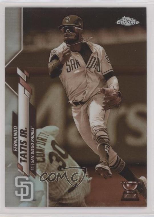 2020 Topps Chrome Sepia Refractor Fernando Tatis Jr #84 02l6