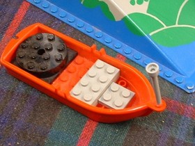 Used LEGO 6273 Rock - Island Refuge - BASEPLATE AND A PARTS LOT  SEE DESCRIPTION