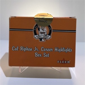 Fleer Cal Ripken Jr. 2001 Career Highlights Box Set 60 Cards Base Set Reprint