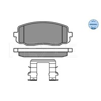 Meyle BremsbeläGe Bremsbelegsatz Vorne FüR Hyundai I20 I10 KIA Picanto