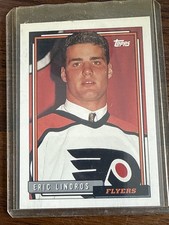 1992-93 Topps Eric Lindros #529 Philadelphia Flyers RC