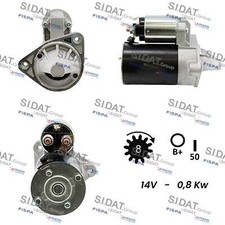SIDAT S12DR0092 Arranque Arranque 0.8kW CHEVROLET SPARK (M300) 12V