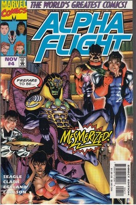 Alpha Flight Nr 4 Marvel Comic 1997