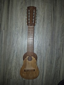 Vintage Handmade Charango 10 String Small Andean Folk Instrument Wood Guitar...