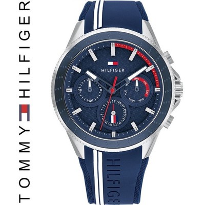 TOMMY HILFIGER Herrenuhr 1791859 Aiden Cool Sport Multifunktion Ø 45mm NEU