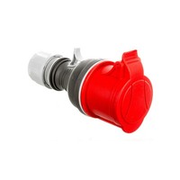 32A 4P 400V Portable Steckdose Rot Twist Gpp 32/4 IP44 921876