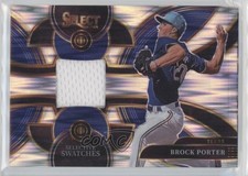 2024 Panini Select Selective Swatches Flash Prizm Brock Porter #SS-BP 8d2
