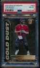 2022 Panini Gold Standard Tom Brady #GD-5 Gold Dust Case Hit #'d 6/25 PSA 8