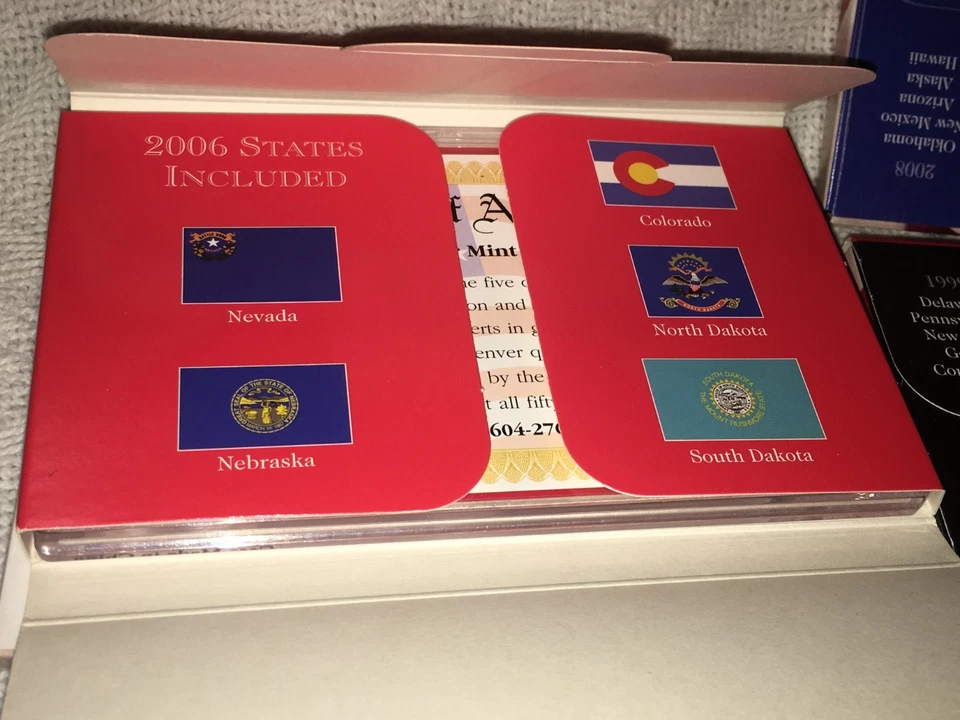 2006 State Quarter Collection Set Denver, Philadelphia, Platinum, & Gold Edition - Image 3 of 4