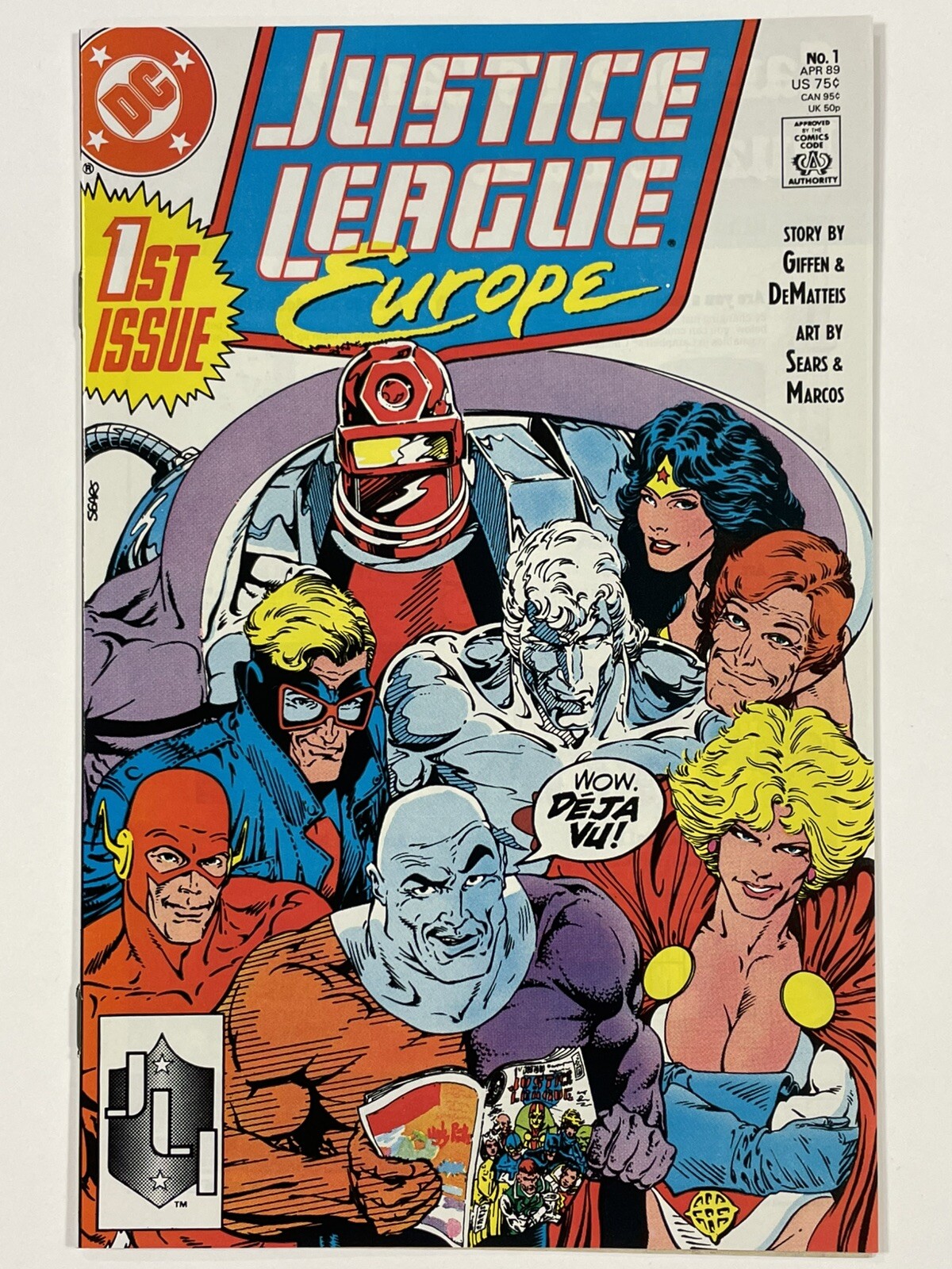 Justice League Europe #1 (DC Comics April 1989)