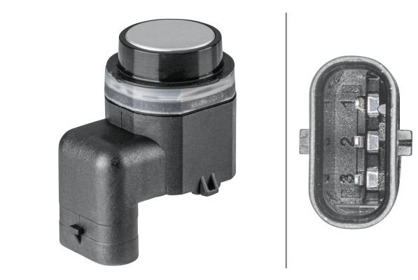 Hella 6PX 358 141-841 Sensor, Einparkhilfe FüR Vw-image