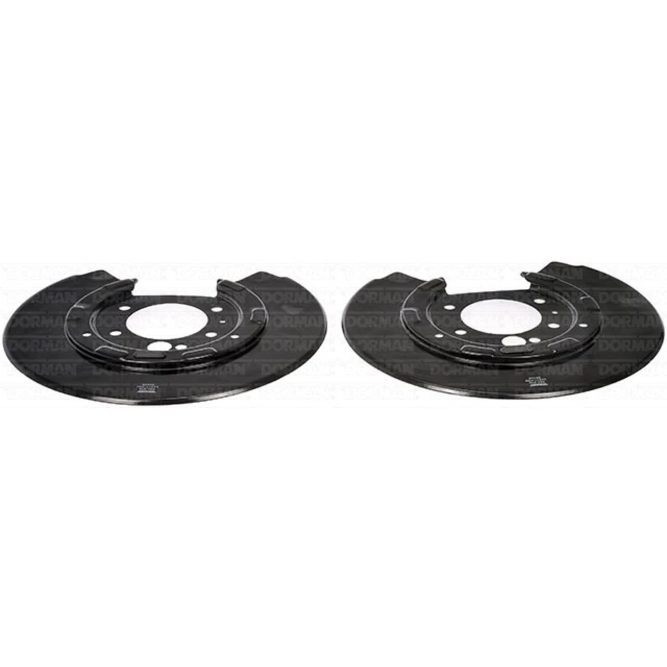 Juego de 2 placas de respaldo de freno Dorman 924-238 par de pares del lado del conductor o del pasajero trasero Foto 4 de 4