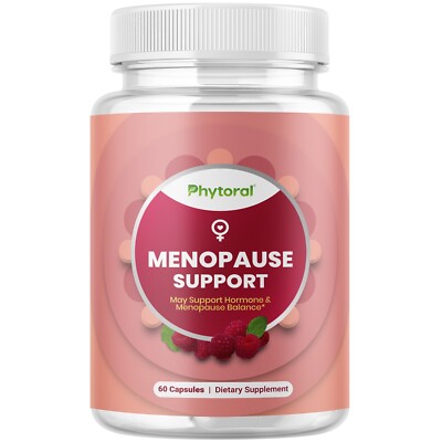 Natural Menopause Supplements for Women Health - Hormone Balance Thyroid Support