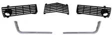 1968 - 1969 Corvette Front Grill Grille and Molding Moulding Set C3 NEW