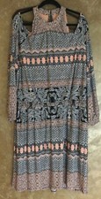 Cato Women’s Cold-Shoulder Dress..Size 22-24W