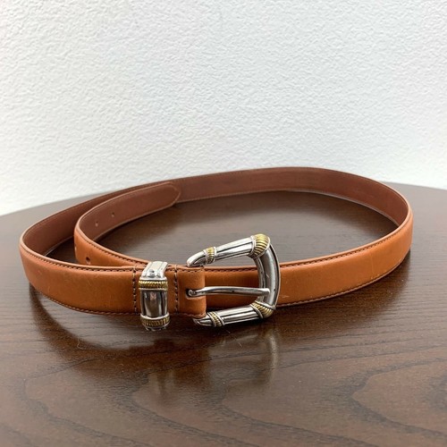 FOSSIL Plus Size 1X Camel Leather Women 
