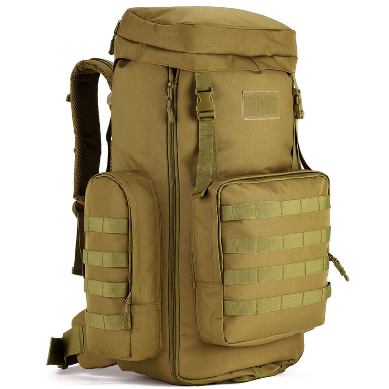 Hiking Backpack 70L Large 85L Tactical Backpack MOLLE Military Trekking Rucks...-image